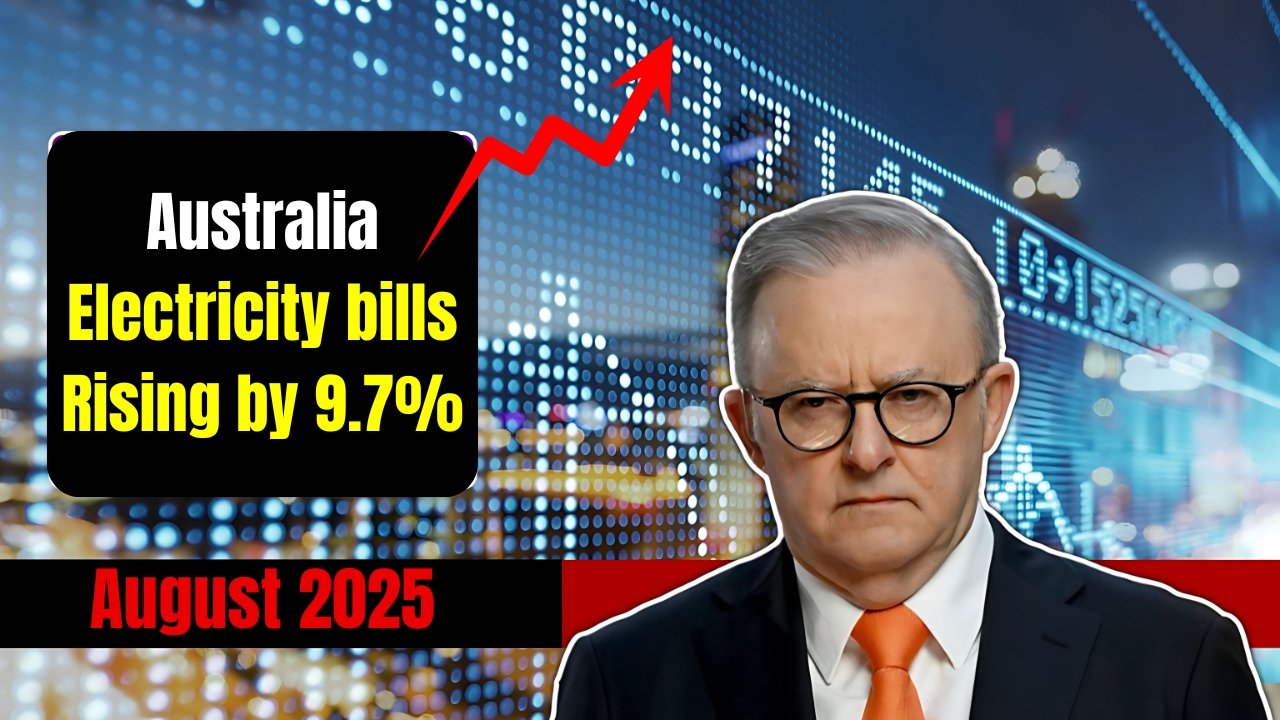 Australia Electricity bills Rising by 9.7%