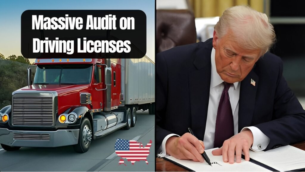 massive audit on driving licenses
